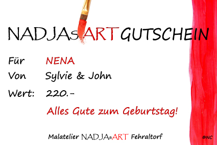 Muster Gutschein
