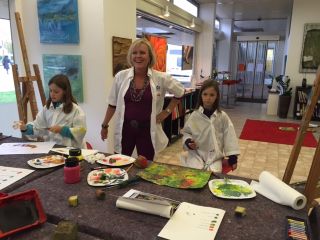Kids malen bei NadjasArt.ch