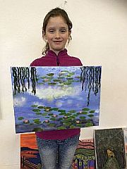Kids malen bei NadjasArt.ch