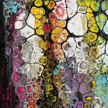Acrylic Pouring @NadjasArt.ch