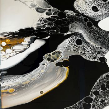 Acrylic Pouring @NadjasArt.ch